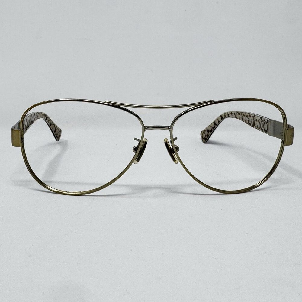 Coach HC7047 L103 Christina 920213 Gold Tortoise Sunglass Frames 59-13-135 A
